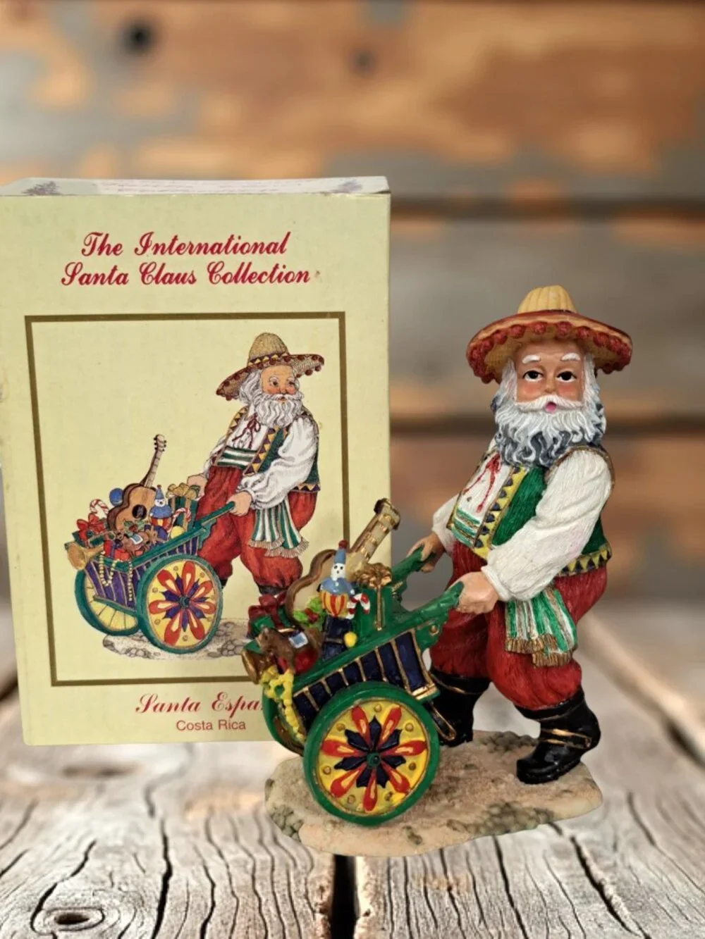 International Santa Claus Collection Santa Espana - Costa Rica 1999